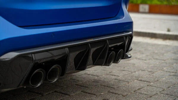 KP BMW M3/M4 Pre Preg Carbon Fibre OEM Style Diffuser Outline Trim (G80/G81/G82/G83)