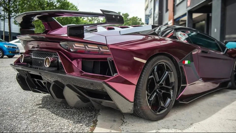 KP Lamborghini Aventador Pre Preg Carbon Fibre SVJ Conversion Bodykit