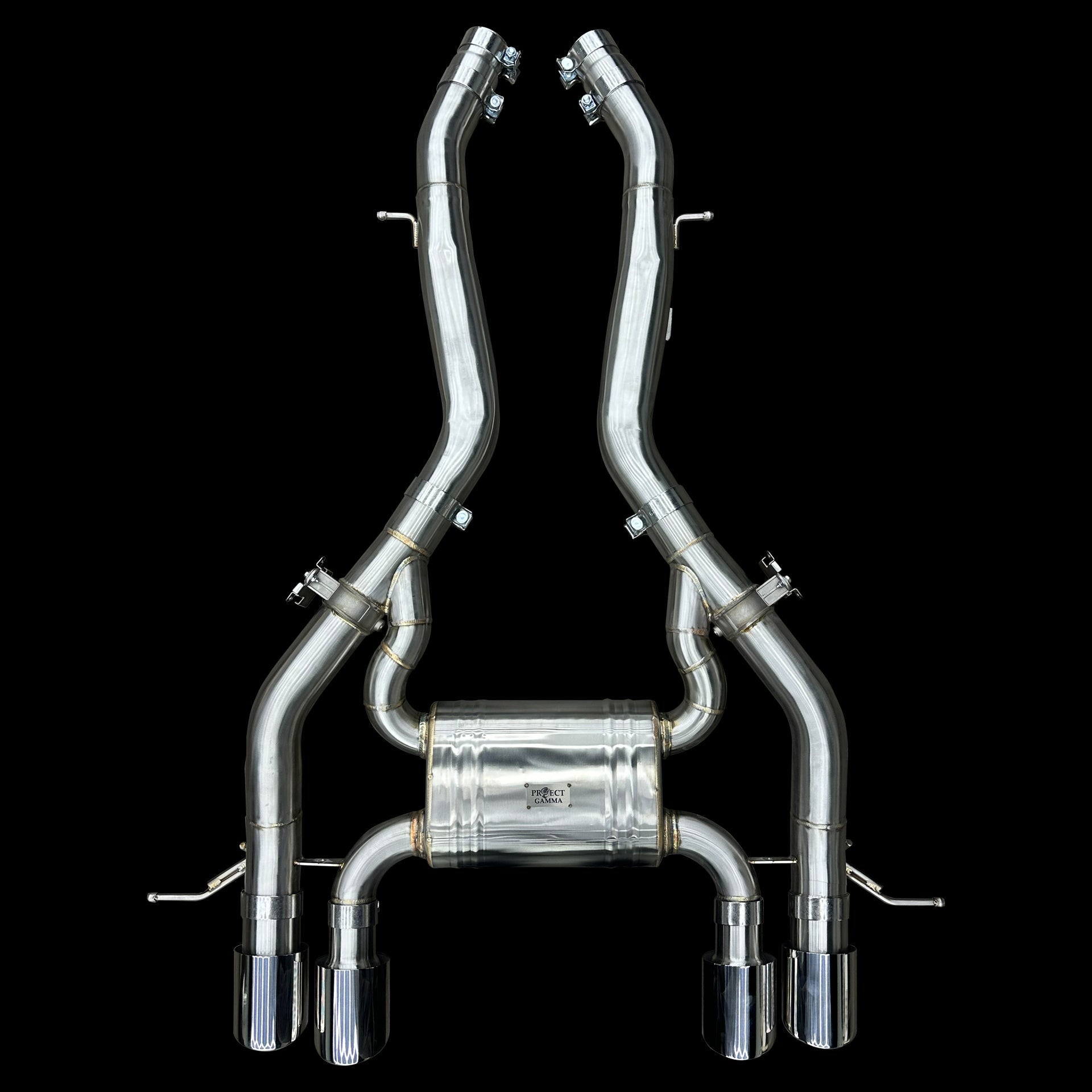 PROJECT GAMMA - BMW M3/M4 (G80 | G82 | G83) STAINLESS STEEL AXLE BACK EXHAUST SYSTEM