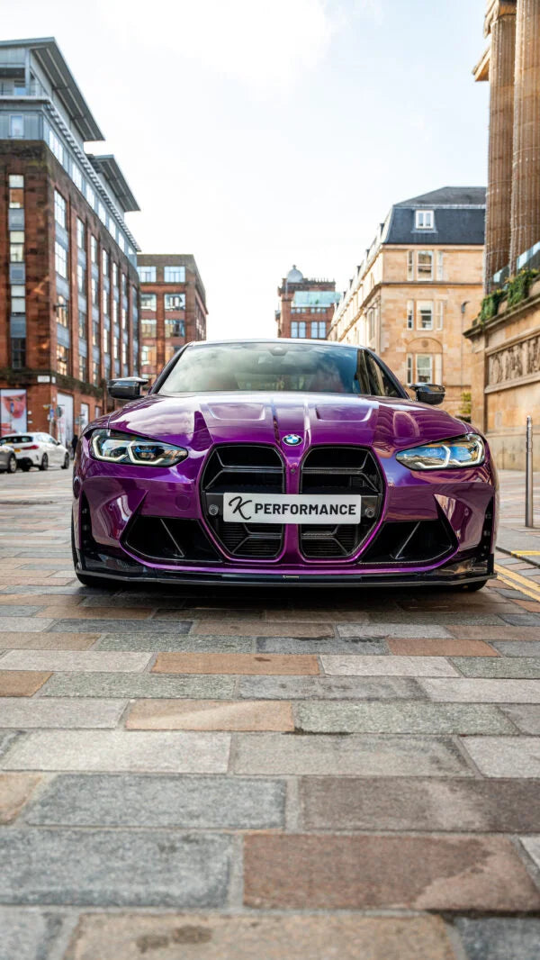 KP BMW M3/M4 Pre Preg Carbon Fibre V Style Front Lip (G80/G81/G82/G83)