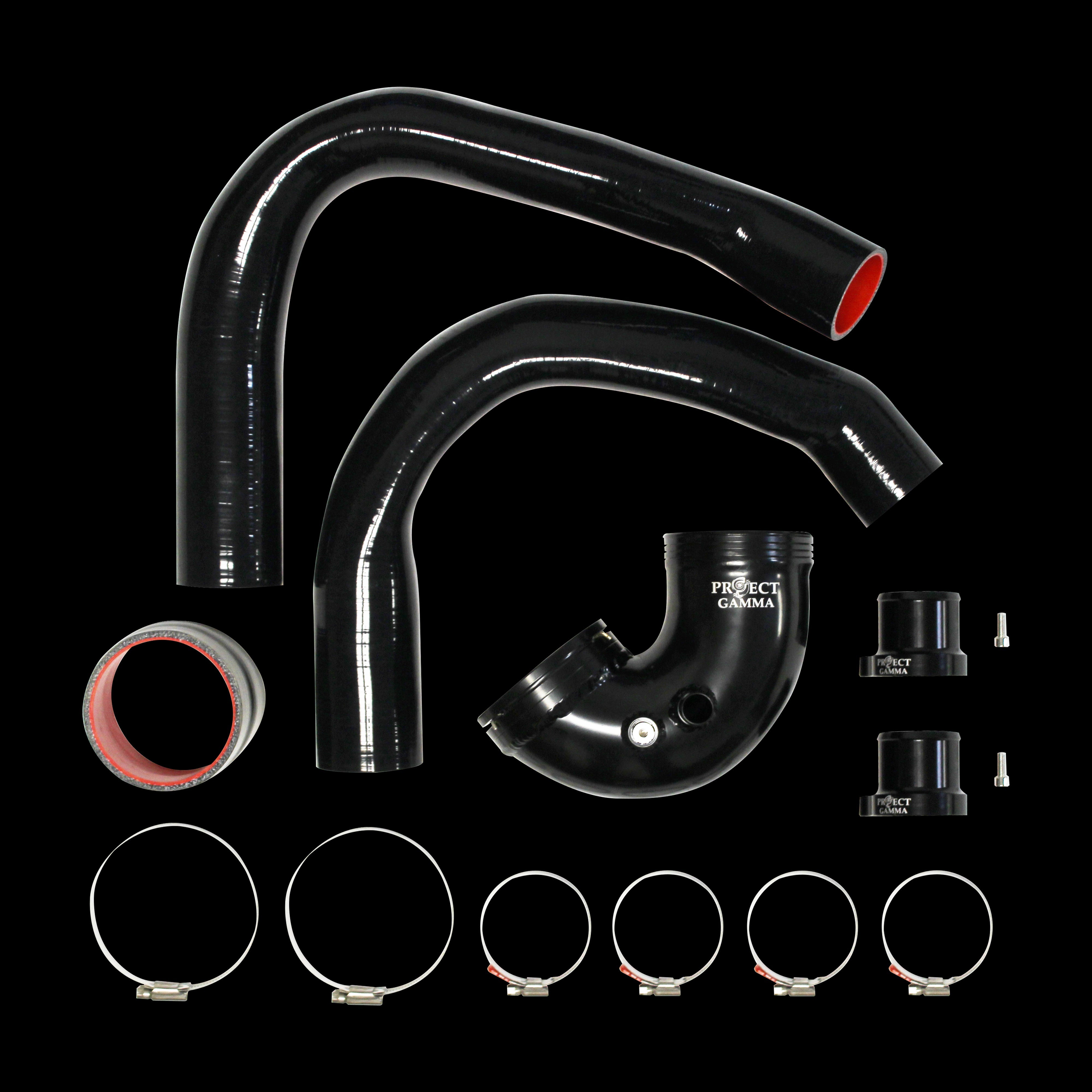 PROJECT GAMMA - BMW M3 | M4 | M2C (F80/F82/F83/F87) CHARGE PIPES WITH J PIPE