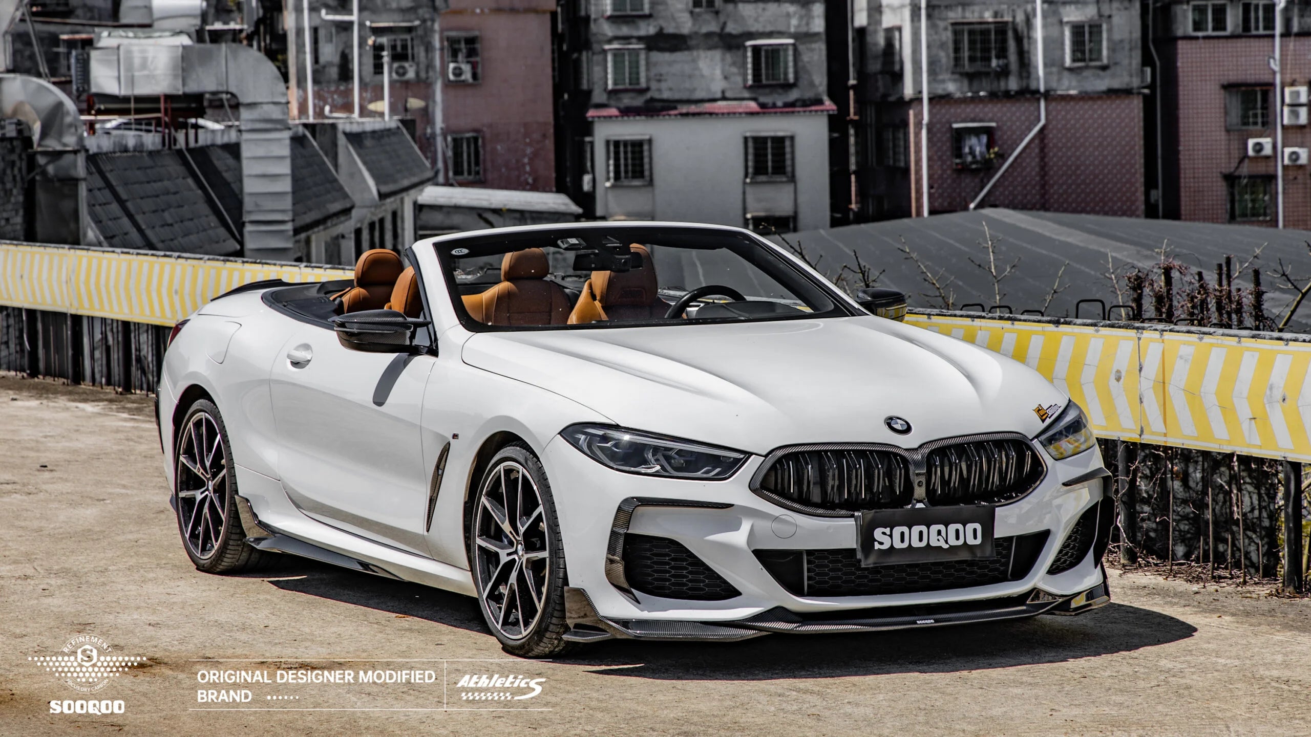 SOOQOO BMW 8 Series Front Lip (G14/G15/G16)