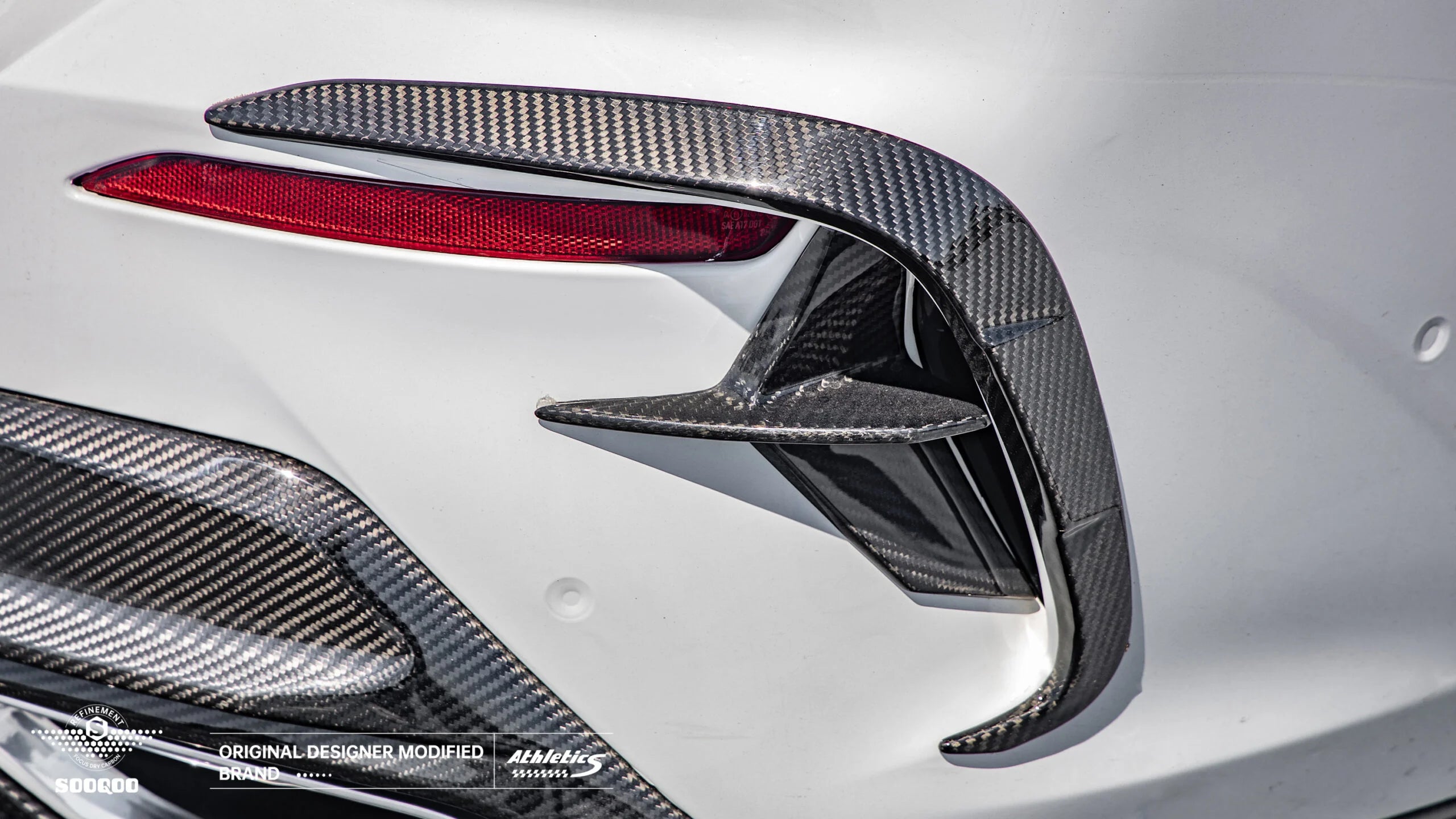 SOOQOO BMW 8 Series Rear Canards (G14/G15/G16)