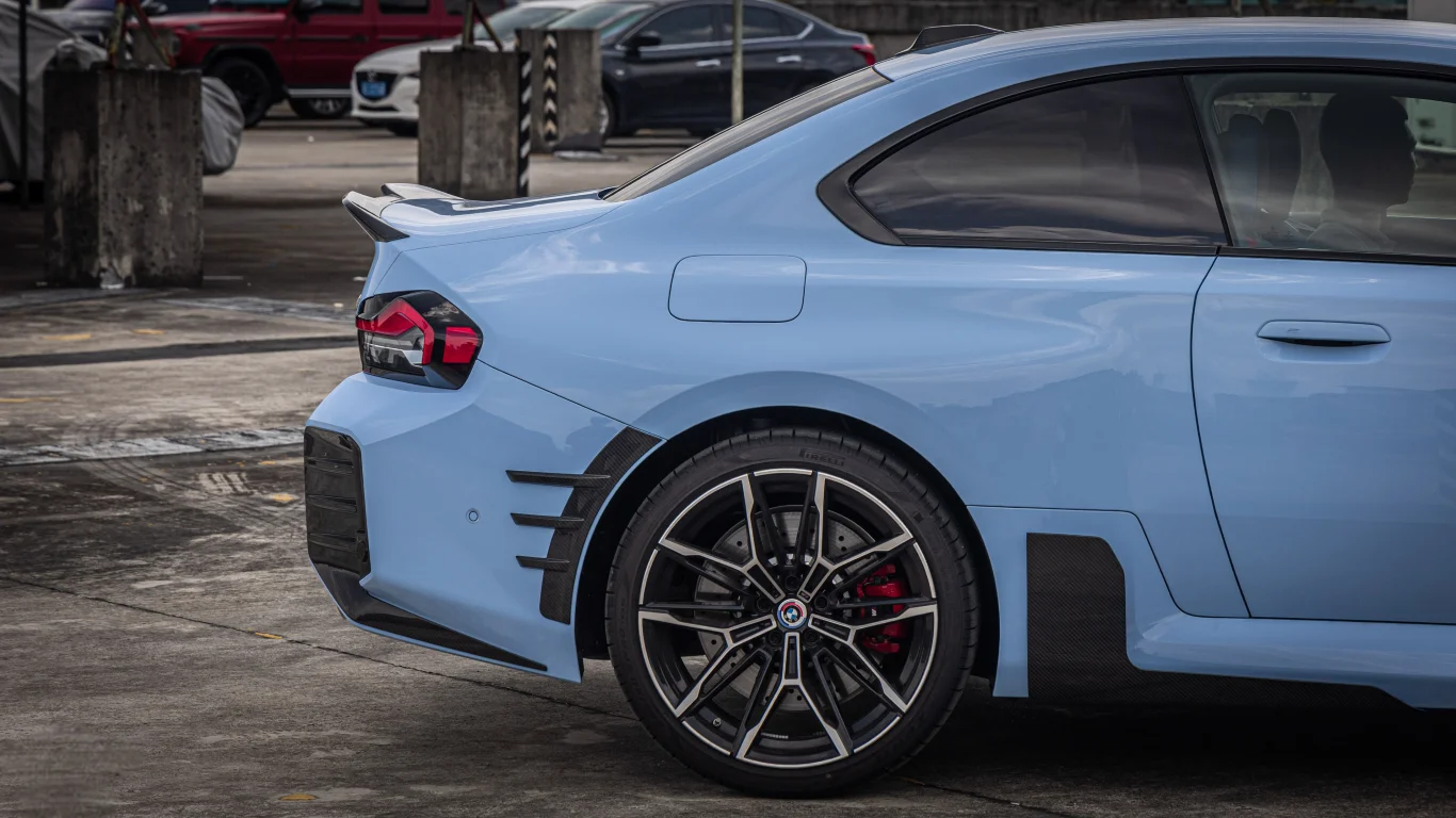 KP BMW M2 G87 Pre Preg Carbon Fibre Rear Side Fenders