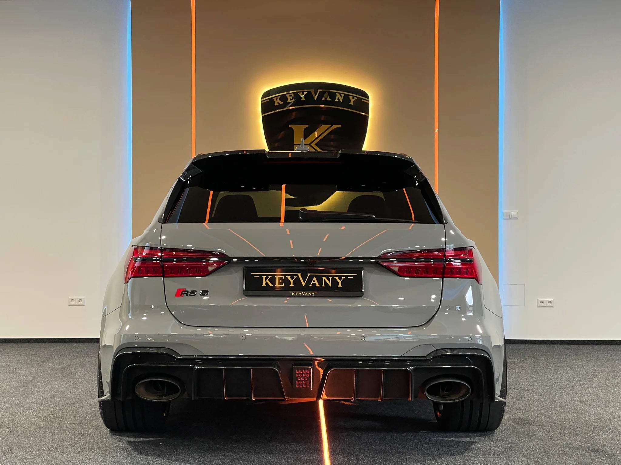 KEYVANY Audi RS6 Rear Diffuser (C8)