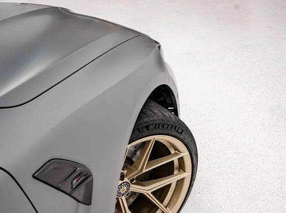 KP BMW M4 Pre Preg Carbon Fibre OEM Style Side Fender Badge (G82/G83)