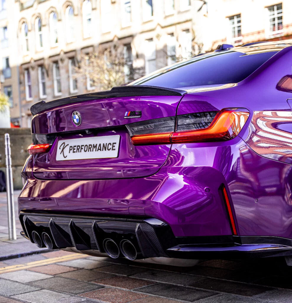 KP BMW M3 G80 Pre Preg Carbon Fibre CS Style Spoiler