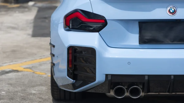 KP BMW M2 G87 Pre Preg Carbon Fibre Performance Rear Bumper Trim