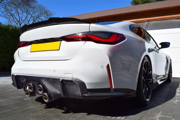 KP BMW M3/M4 Pre Preg Carbon Fibre OEM Style Rear Corner Splitter (G80/G81/G82/G83)