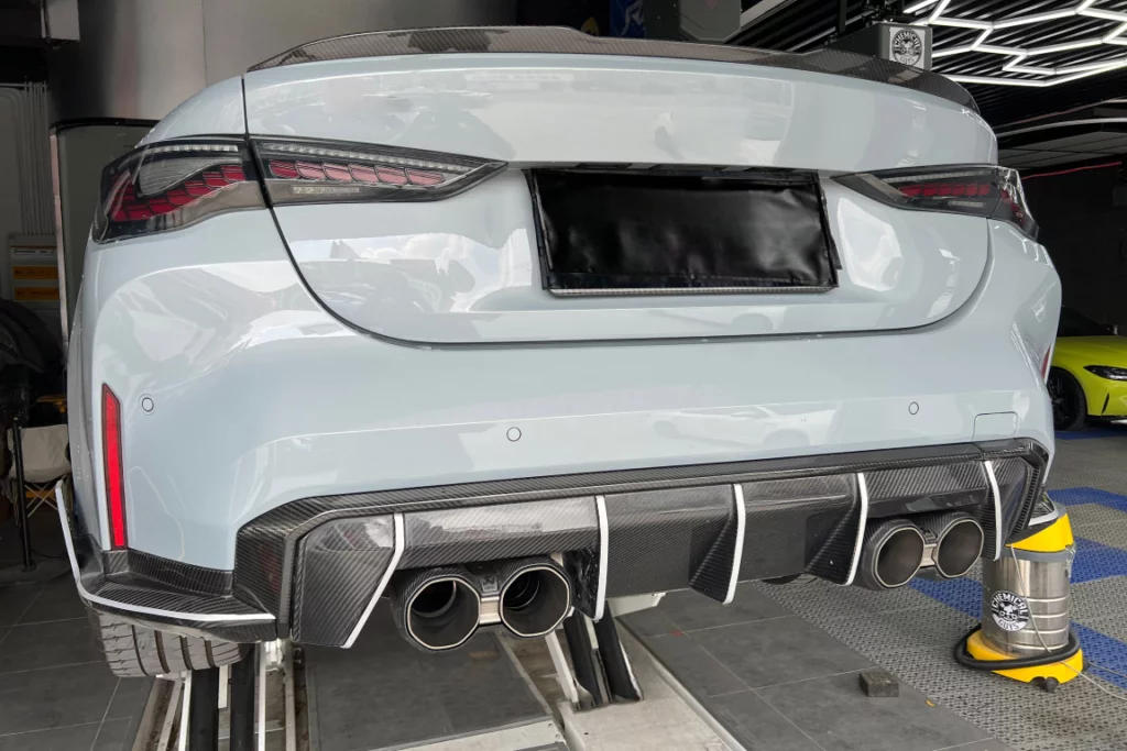 KP BMW M4 G83 Pre Preg Carbon Fibre M Style Spoiler