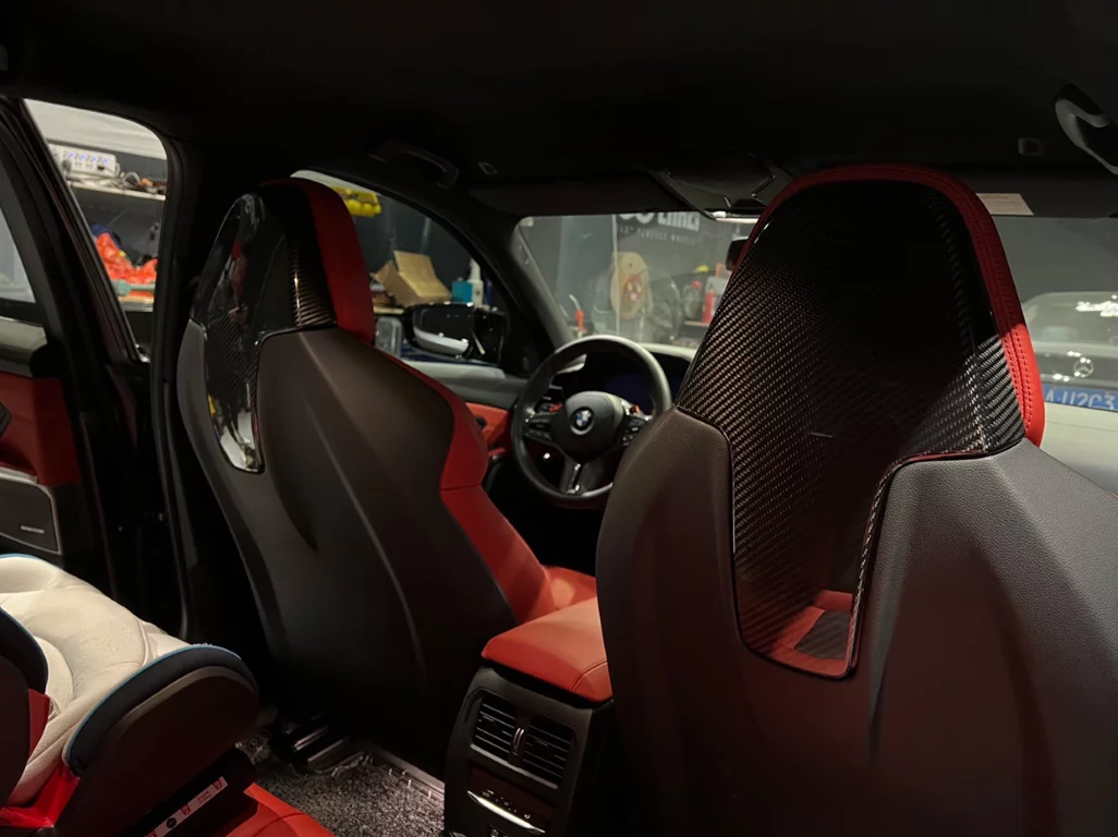 KP BMW M2 G87 Pre Preg Carbon Fibre Backseat Top Covers