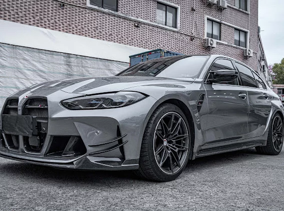 KP BMW M3/M4 Pre Preg Carbon Fibre AC Style Front Canards (G80/G81/G82/G83)