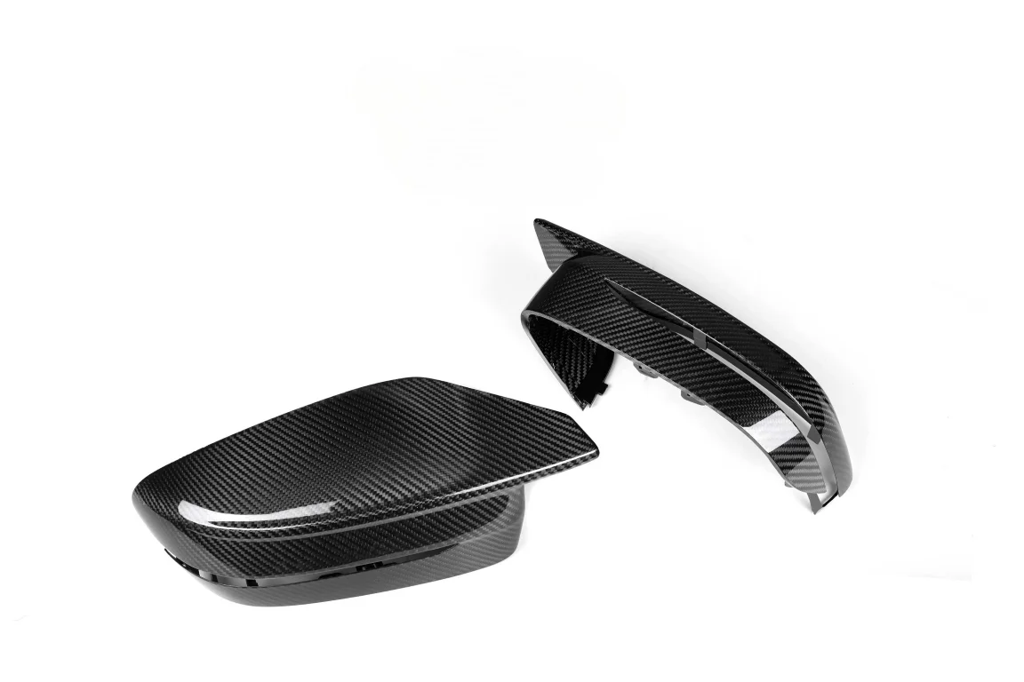 KP BMW M2 G87 Pre Preg Carbon Fibre Mirror Caps LHD