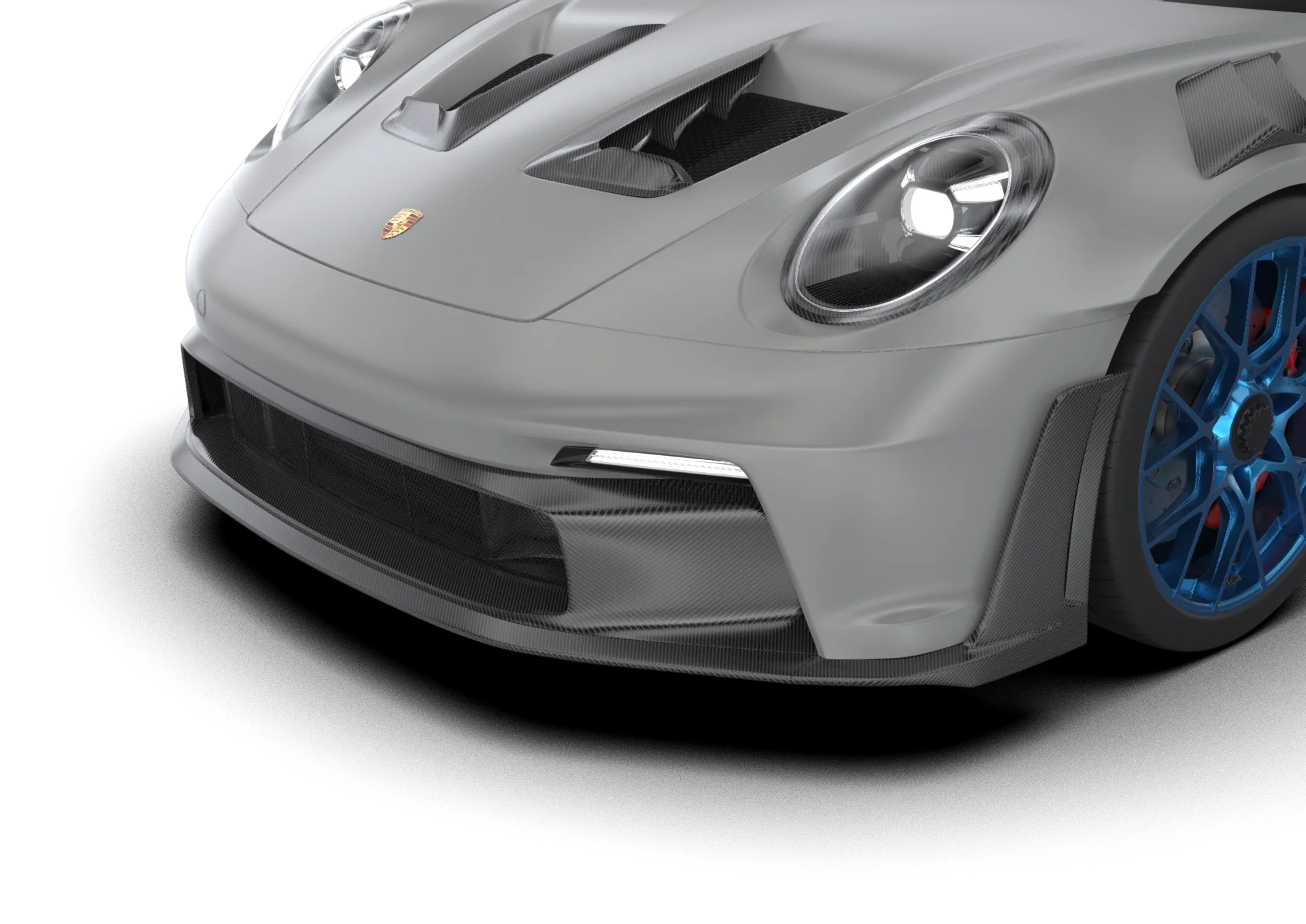 9Design Porsche 992 GT3 RS Hood/Bonnet Vent