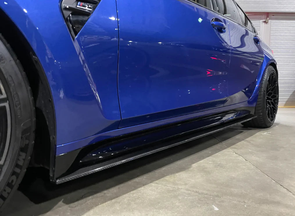 KP BMW M4 Pre Preg Carbon Fibre Side Skirt Extension (G82/G83)