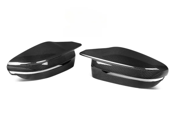 KP BMW M2 G87 Pre Preg Carbon Fibre Mirror Caps LHD