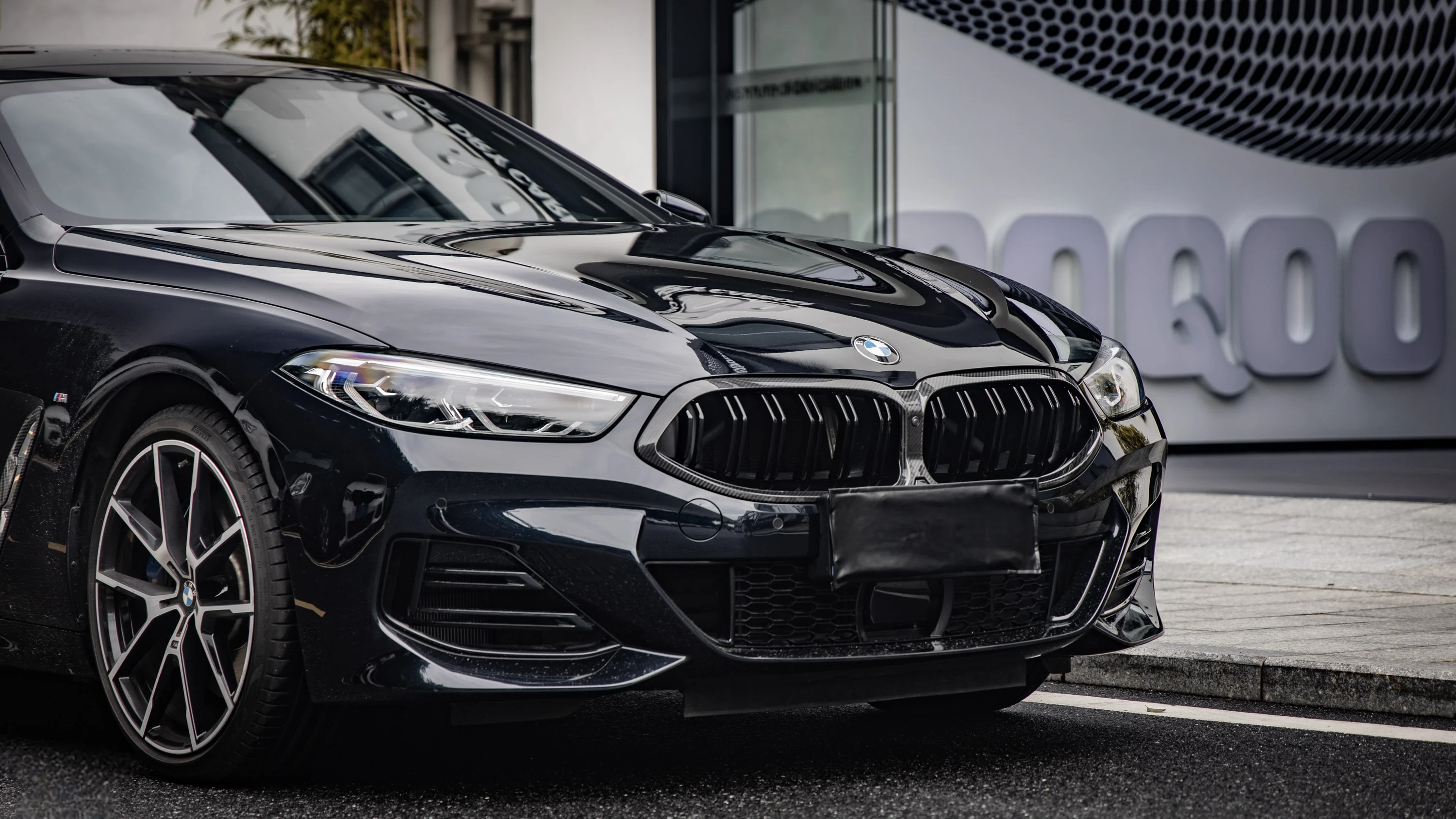 KP BMW 8 Series Pre Preg Carbon Fibre Front Kidney Grille (G14/G15/G16)