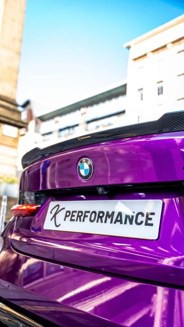 KP BMW M3 G80 Pre Preg Carbon Fibre CS Style Spoiler