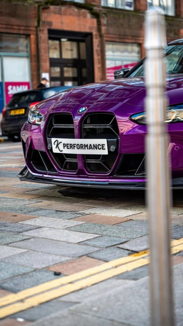 KP BMW M3/M4 Pre Preg Carbon Fibre V Style Front Lip (G80/G81/G82/G83)