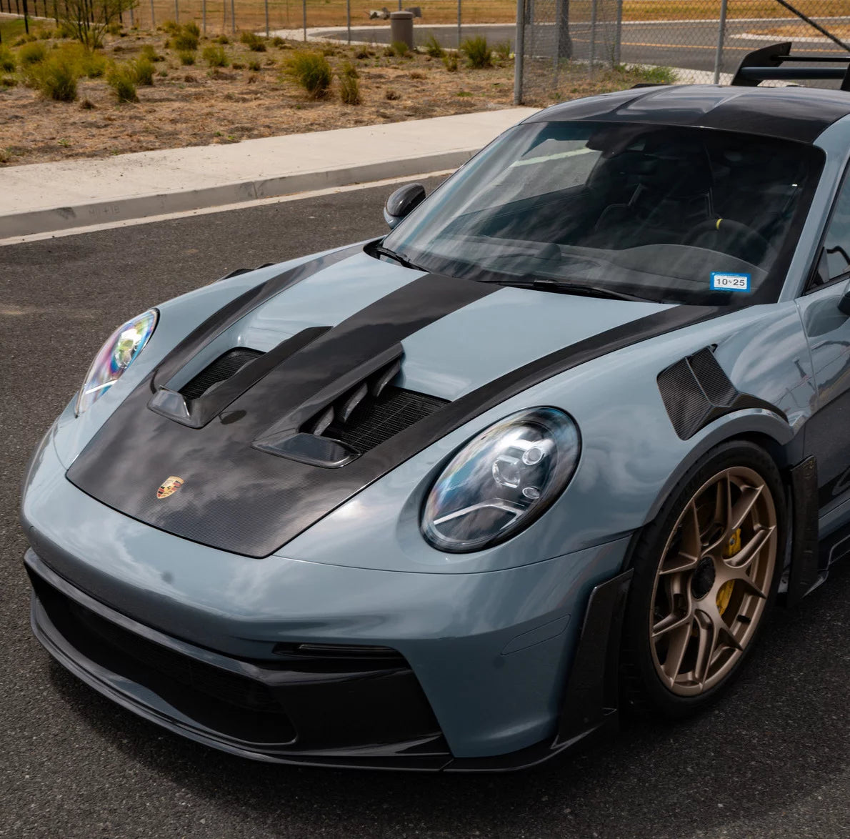 9Design Porsche 992 GT3 RS Hood/Bonnet Vent