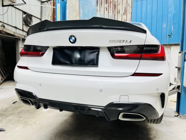 KP BMW M3 Pre Preg Carbon Fibre PSM Style Spoiler (G80)