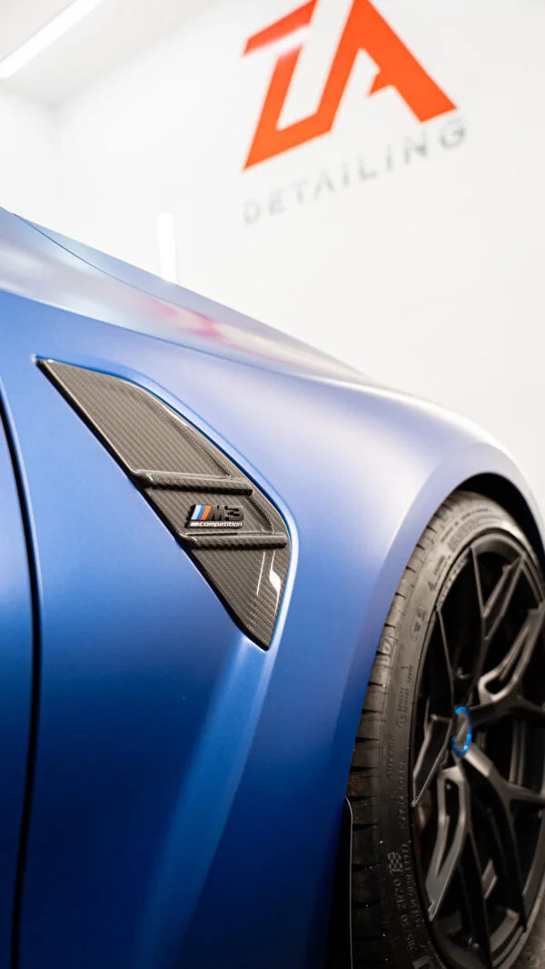 KP BMW M3 Pre Preg Carbon Fibre Performance Full Side Fender Badge (G80/G81)