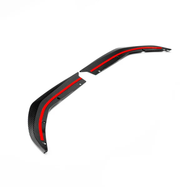KP BMW M4 Pre Preg Carbon Fibre Rear Corner Splitter Extensions (G82/G83)