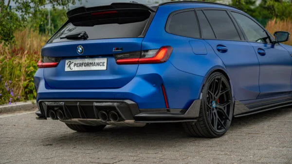 KP BMW M3/M4 Pre Preg Carbon Fibre OEM Style Diffuser Outline Trim (G80/G81/G82/G83)