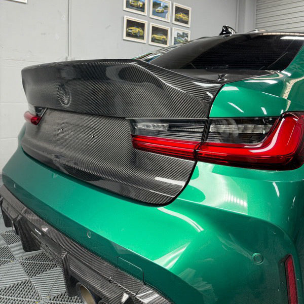 KP BMW M3 G80 PRE PREG DRY CARBON FIBRE CSL STYLE TRUNK/BOOT