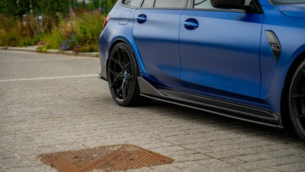 KP BMW M3 Pre Preg Carbon Fibre Side Skirt Extension (G80/G81)
