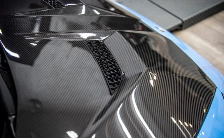 KP Lamborghini Huracan Pre Preg Carbon Fibre V Style Front Hood/Bonnet