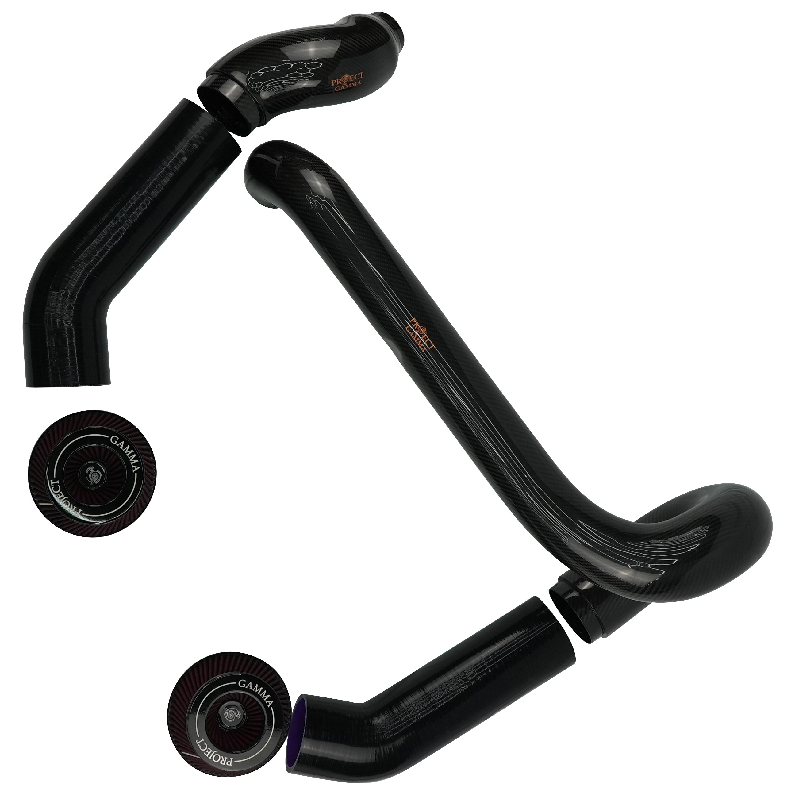 PROJECT GAMMA - BMW M3 | M4 (G80/G82/G87)CARBON FIBER INTAKES & FILTERS