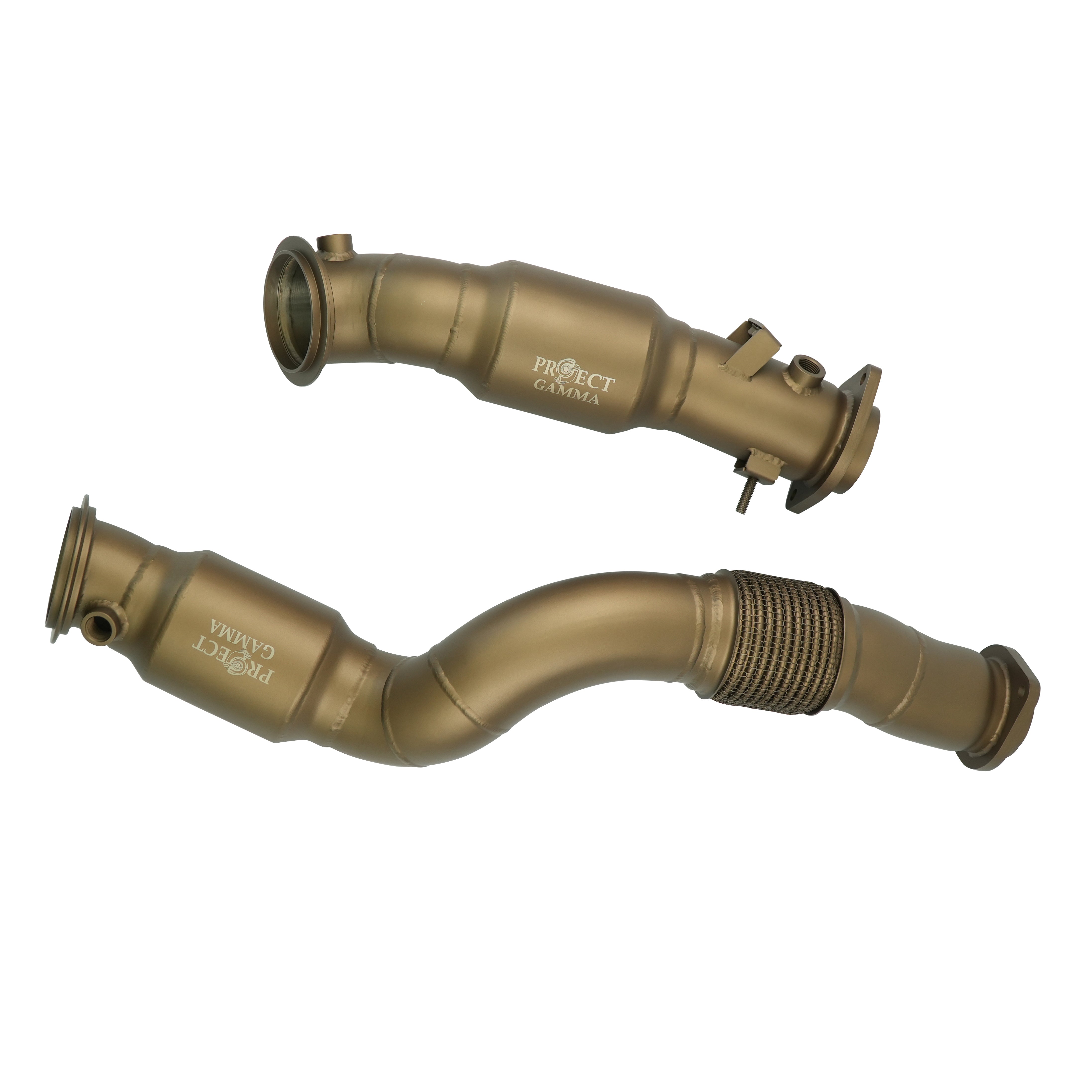 PROJECT GAMMA - BMW M2 | M3 | M4 (G80/G82/G87) CATTED DOWNPIPES 200 CELL
