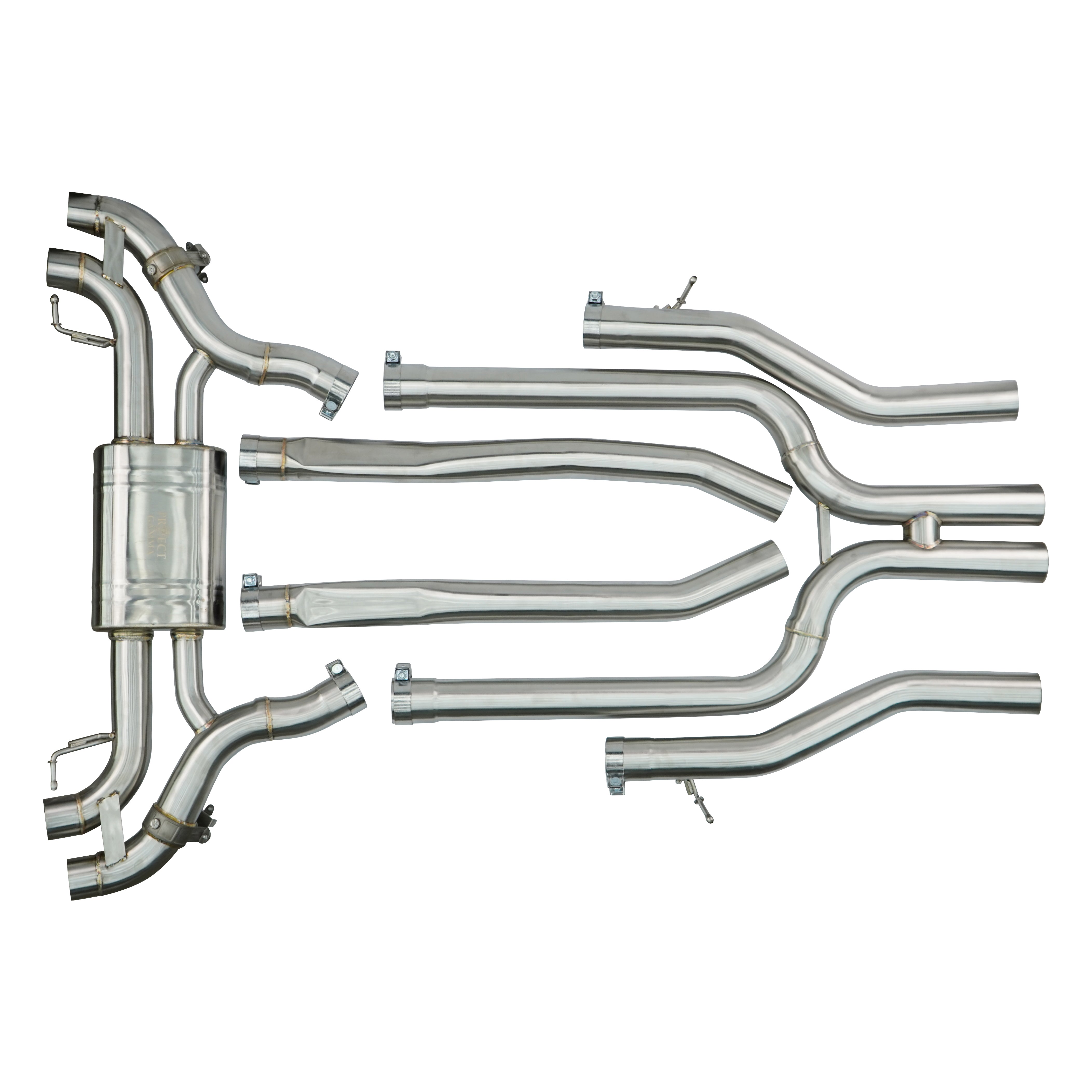 PROJECT GAMMA - BMW F90 M5 STAINLESS STEEL CATBACK EXHAUST SYSTEM