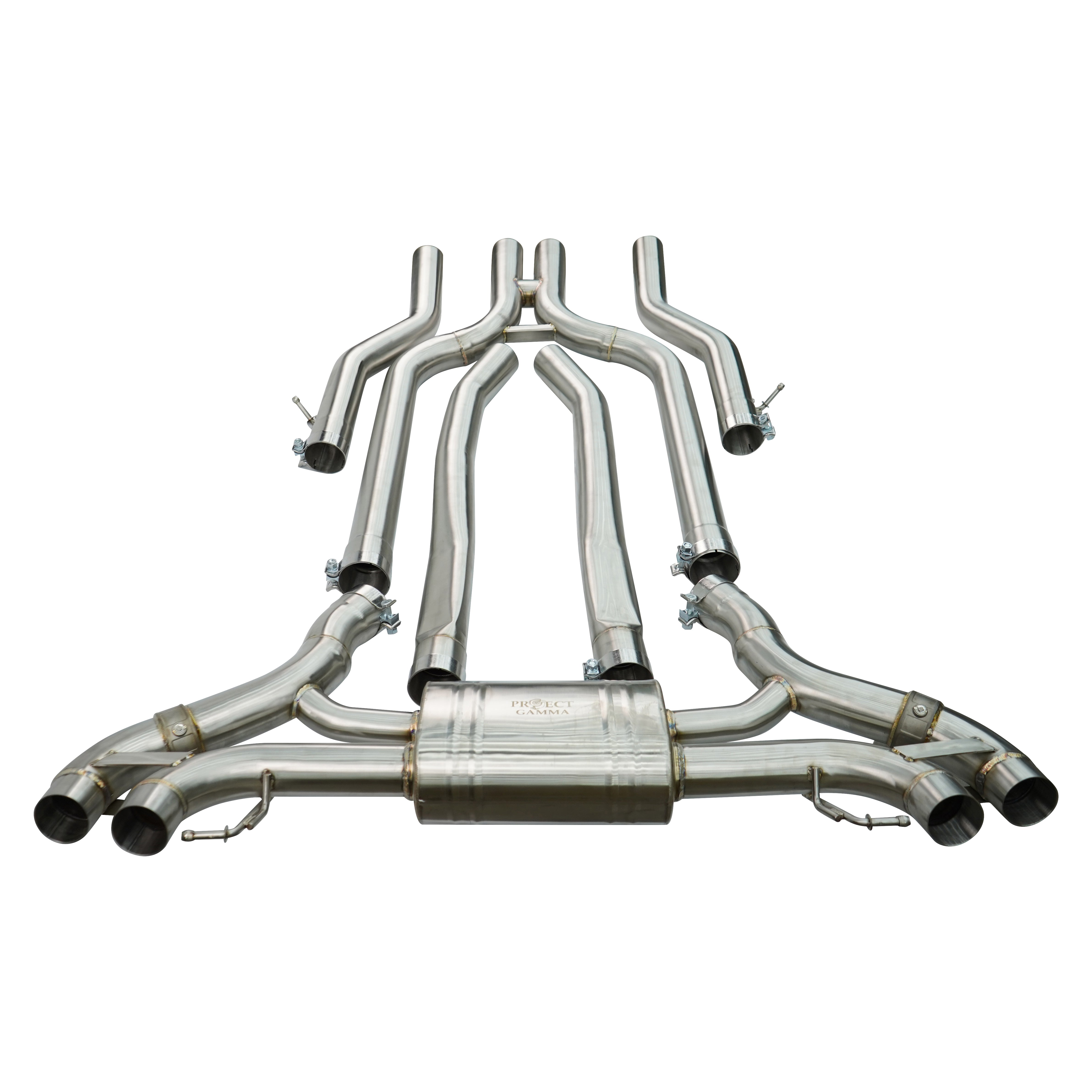 PROJECT GAMMA - BMW F90 M5 STAINLESS STEEL CATBACK EXHAUST SYSTEM