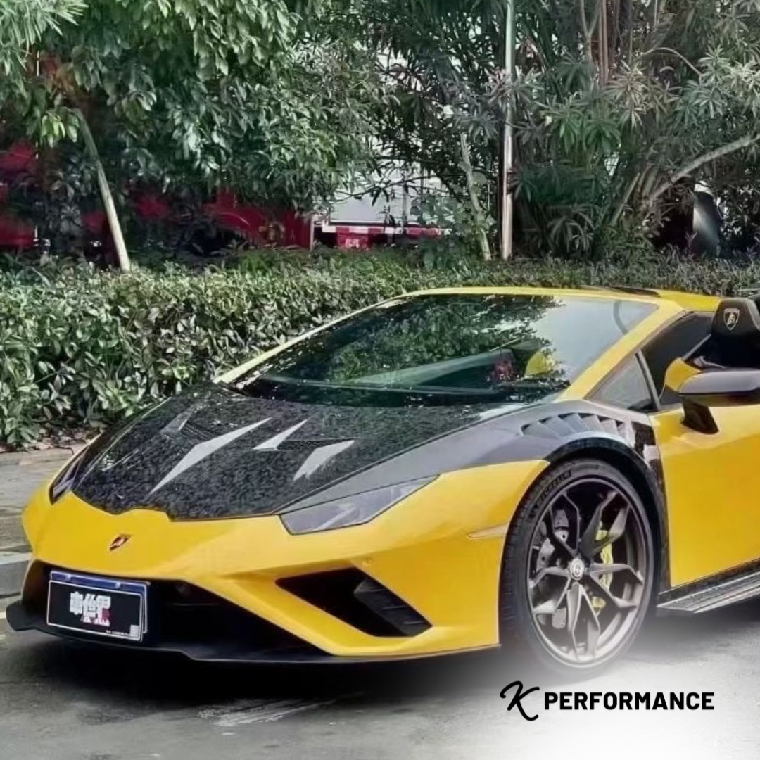 KP Lamborghini Huracan Pre Preg Carbon Fibre V Style Fenders