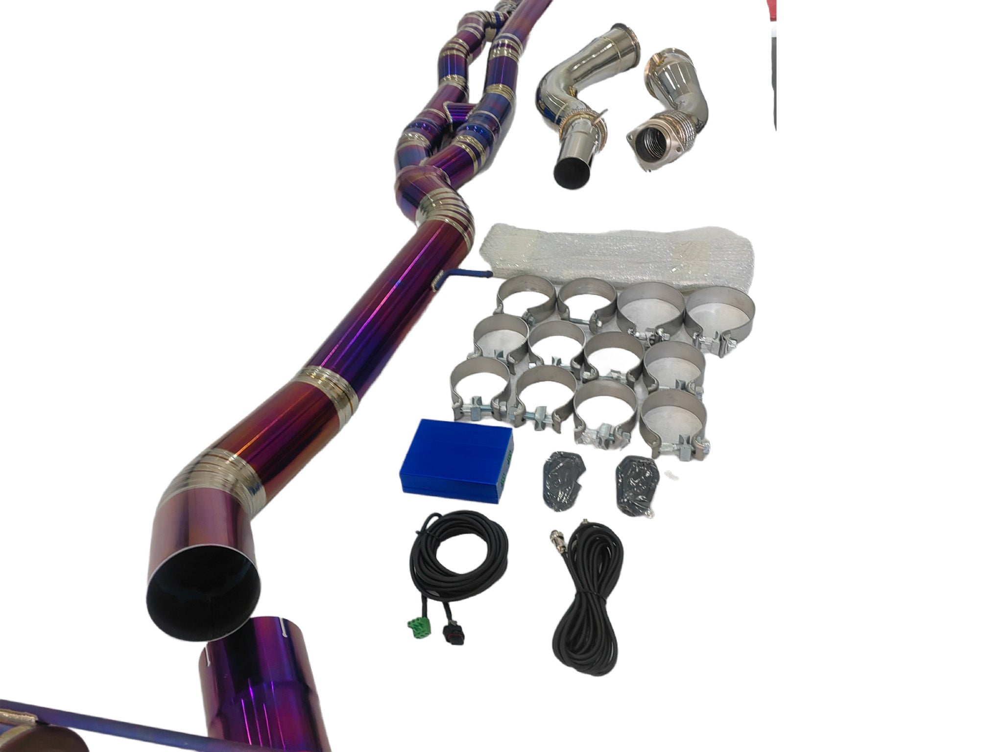 KP BMW M3/M4 TITANIUM VALVE CONTROL EXHAUST SYSTEM WITH CARBON TIPS (F80/F82/F83)