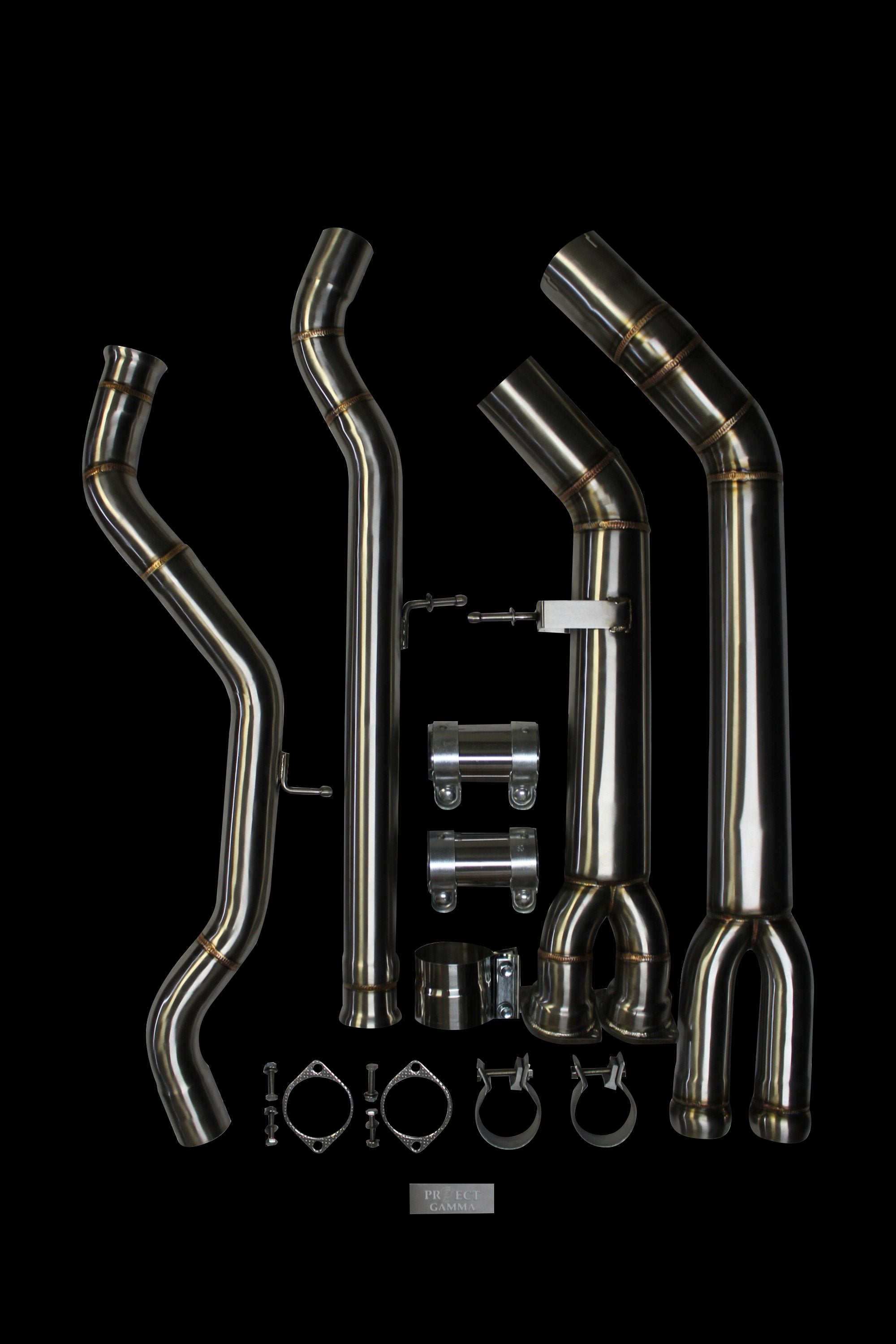 PROJECT GAMMA - BMW M3 | M4 (F80/F82/F83) STAINLESS STEEL MID-PIPES