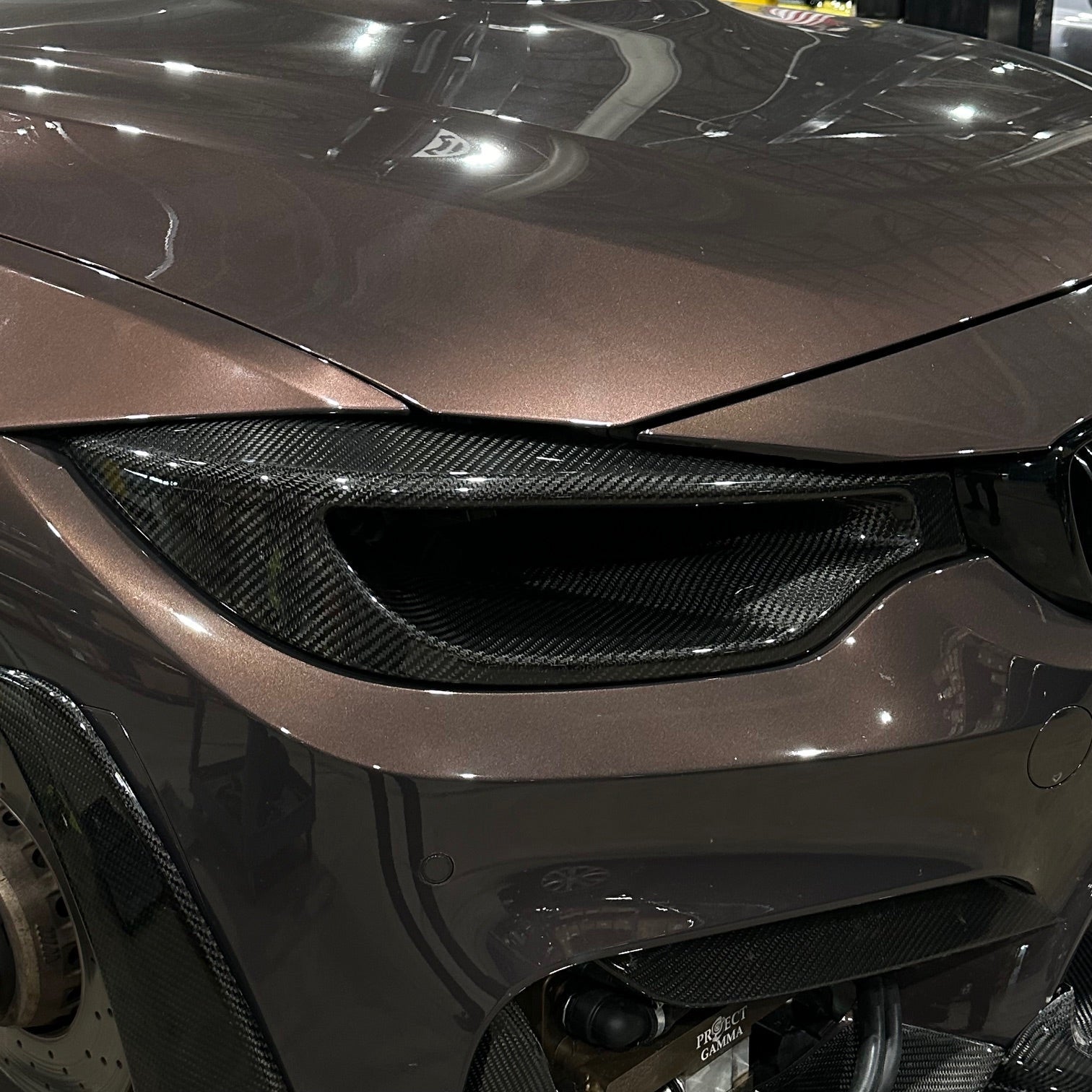 PROJECT GAMMA - BMW F8X M3 | M4 CARBON FIBER HEADLIGHT DELETE