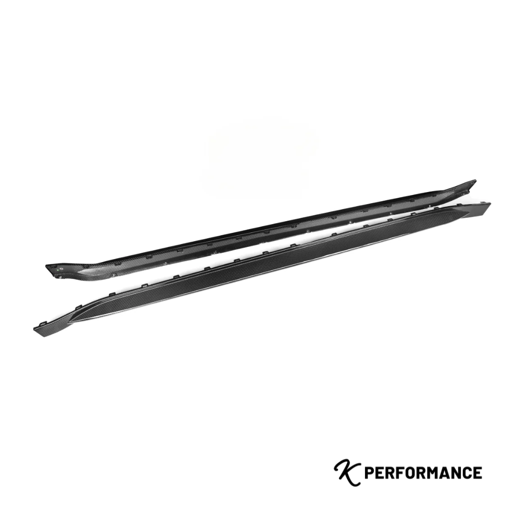 KP BMW M4 Pre Preg Carbon Fibre OEM Style Side Skirts (G82/G83)