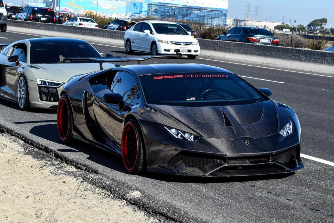 1016 INDUSTRIES LAMBORGHINI HURACAN LP610 V2 Carbon Fibre Fender Set