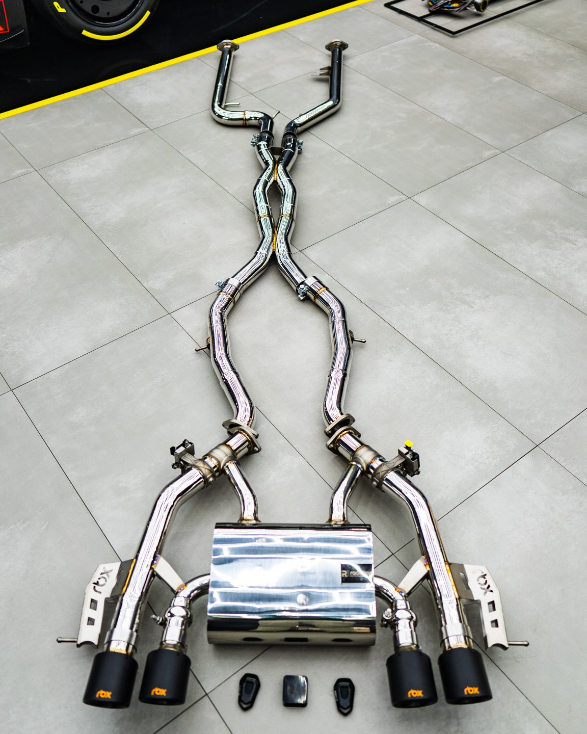 RBX BMW M3/M4 VALVE CONTROL EXHAUST SYSTEM WITH CARBON TIPS (G80/G81/G82/G83)