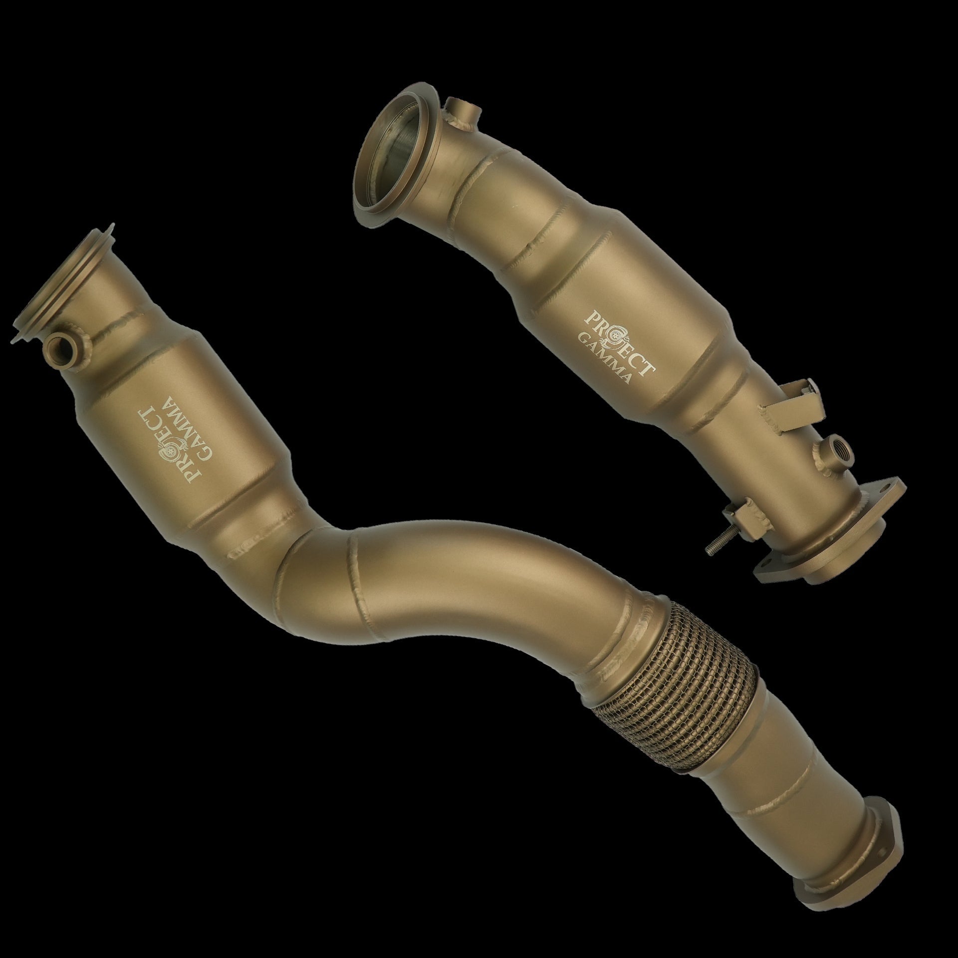 PROJECT GAMMA - BMW M2 | M3 | M4 (G80/G82/G87) CATTED DOWNPIPES 200 CELL