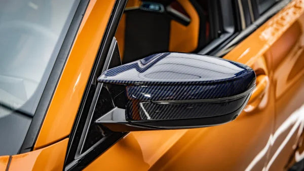 KP BMW M2 G87 Pre Preg Carbon Fibre Mirror Caps RHD