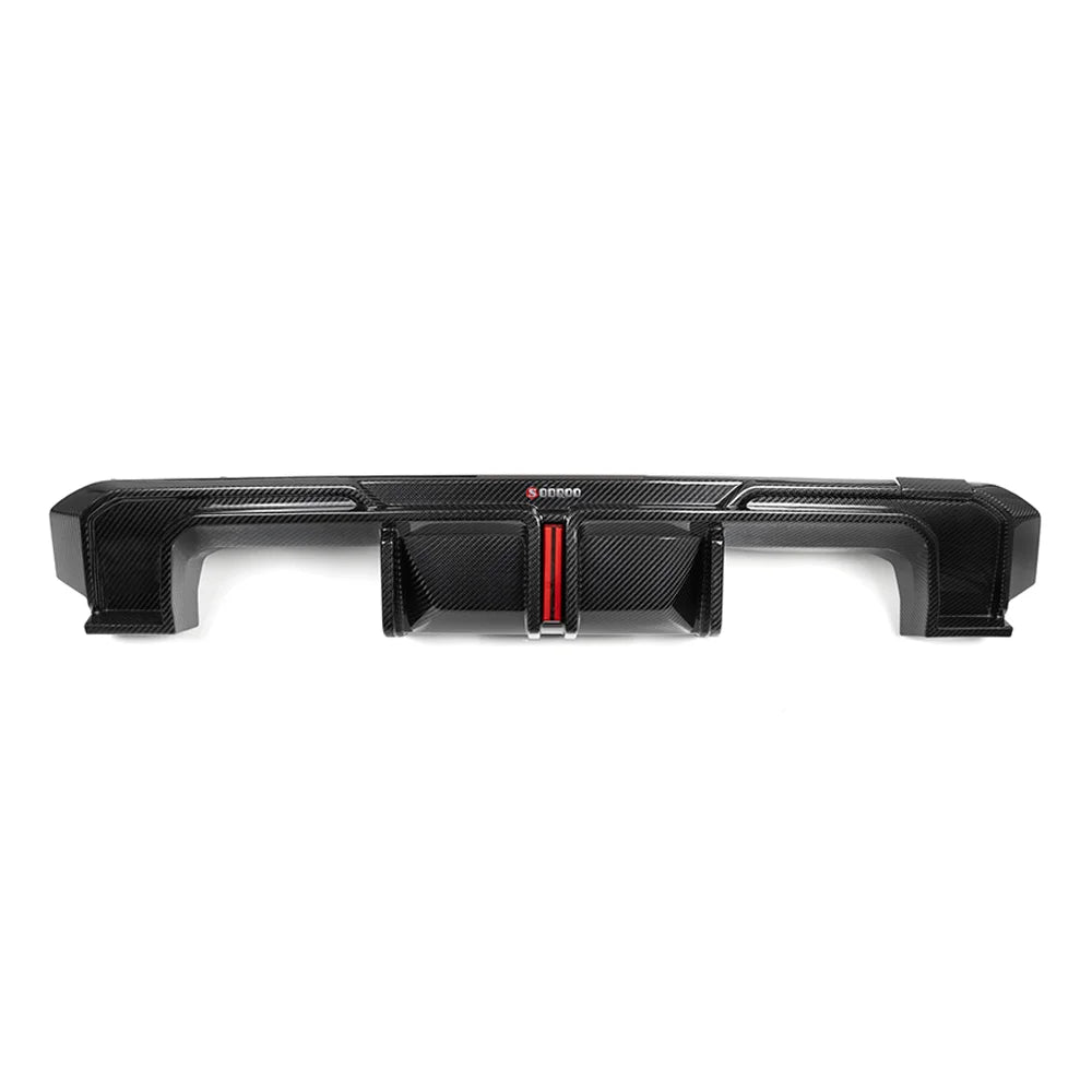 SOOQOO BMW M3/M4 Rear Diffuser with F1 Lights (G80/G81/G82/G83)