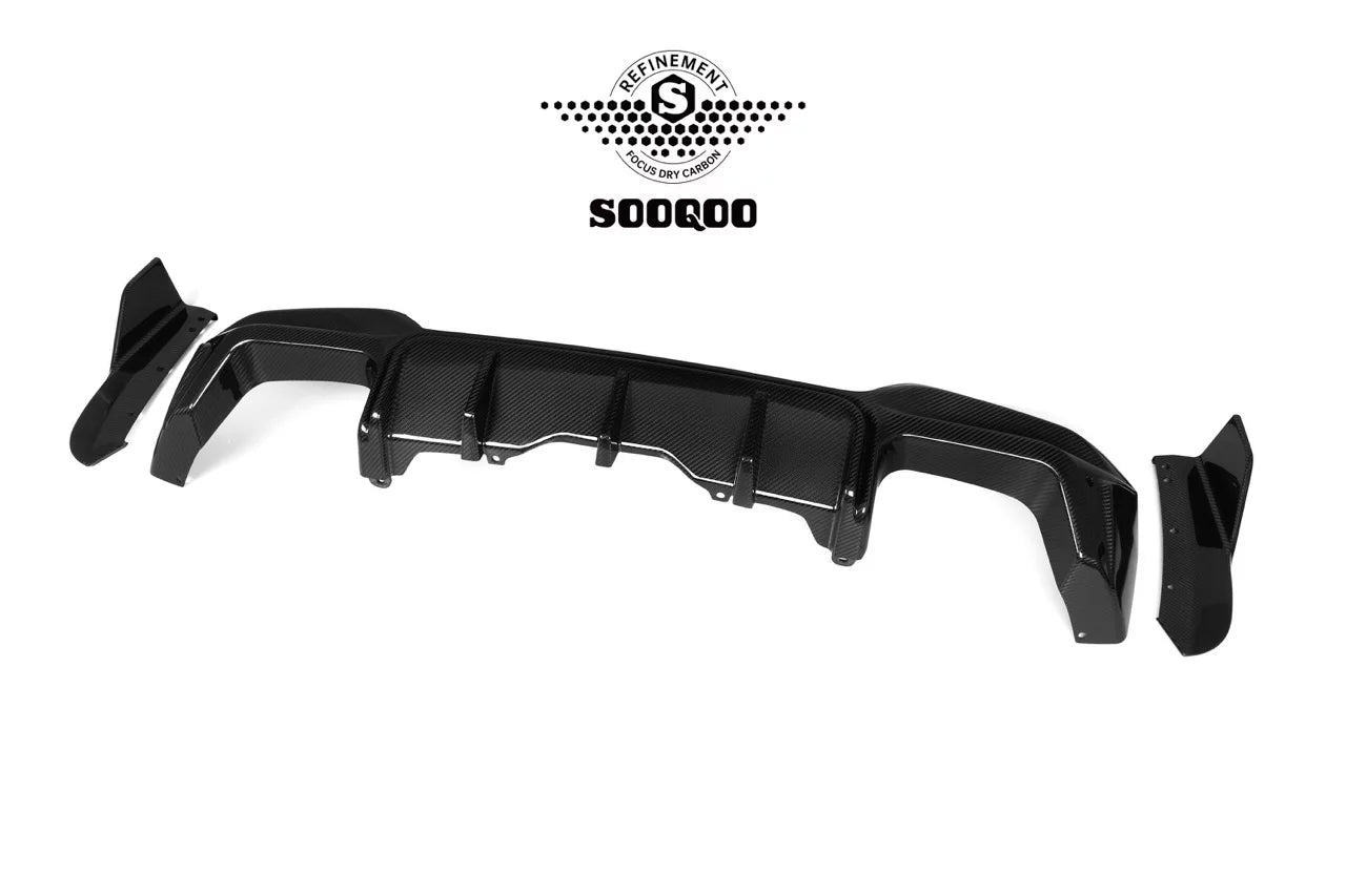 SOOQOO BMW X3M/X4M F97/F98 SQ Rear Diffuser