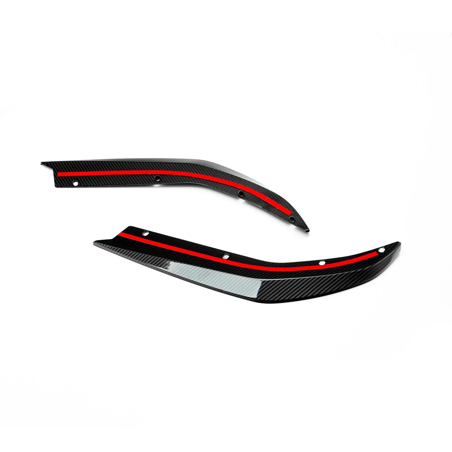 KP BMW M3 Pre Preg Carbon Fibre Rear Corner Splitter Extensions (G80/G81)