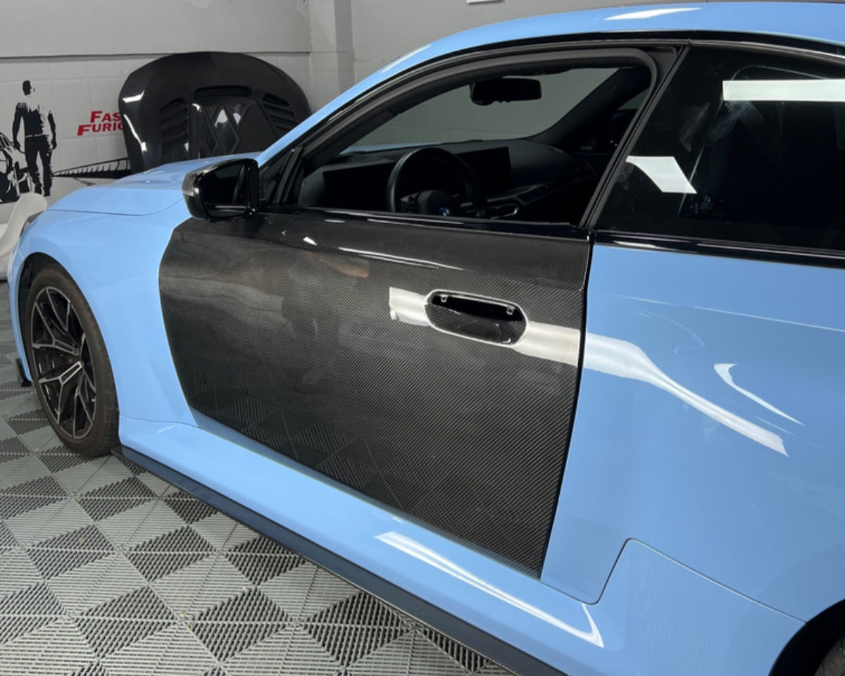 KP BMW M2 G87 PRE PREG DRY CARBON FIBRE DOORS