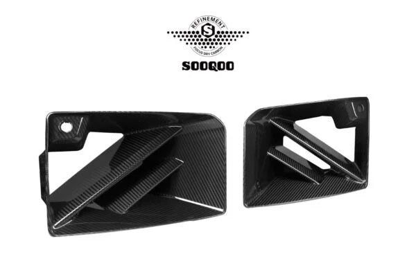 SOOQOO BMW G87 M2 Pre Preg Carbon Fibre Front Air Ducts