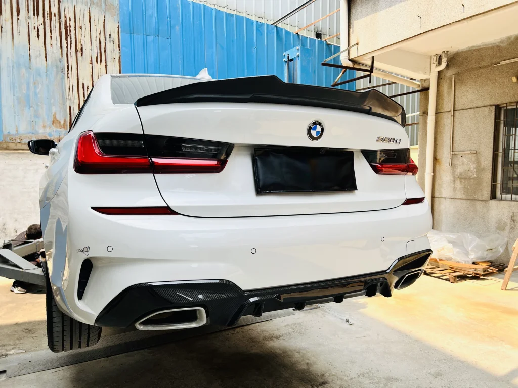 KP BMW M3 Pre Preg Carbon Fibre PSM Style Spoiler (G80)